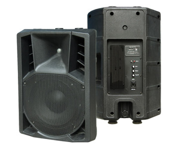 Plastic Speaker Box with Amplifier