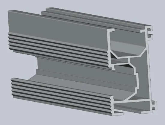 Silver Anodized Roof Rail Solar Roof Mounting Systems With Aluminum Alloy 6005