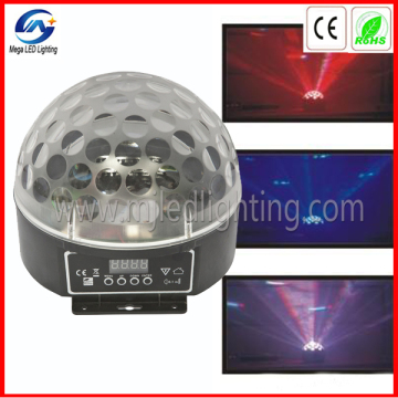 RGB Mirror Crystal LED Stage Light Crystal Ball
