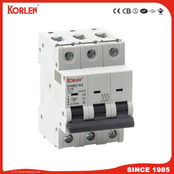 Miniature Circuit Breaker 3KA 32A CE KNB2-63 3P