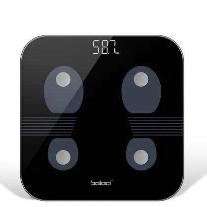 180kg Digital Human Scale with LED Display, Body Fat Monitor & Electronic Weighing Scale