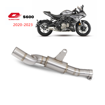 QJMOTO S600 Stainless Steel Motorcycle Exhaust System