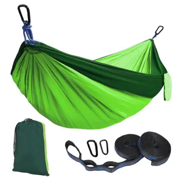 Outdoors Double Person Parachute Hammock: GSD Nylon Fabric Beach Swings Hammock Bed