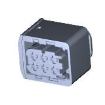 Automotive 6 Pin Female 3.5mm Electric Waterproof Connector - Heavy Duty