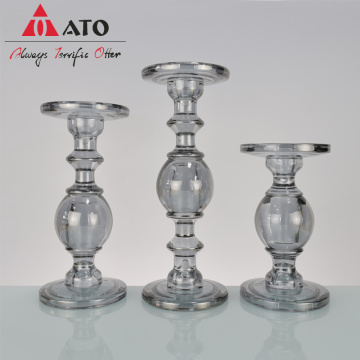 Ato Classic Crystal Candle Holder Party Decoration