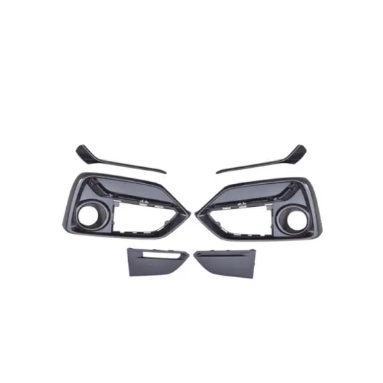 2020 SI Style PP ABS Material Car Bumper Front Fog Lamp Cover For HONDA CIVIC 2016-2022