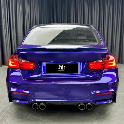 Royal Ingot Blue Car Wrap