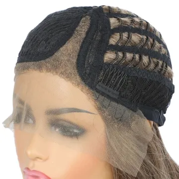 Swiss lace fashion source synthetic wig denver free part,grey hair crochet hair brands, cheap synthetic wig with lace front
