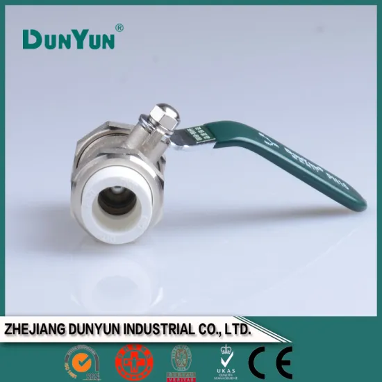 PPR/PB brass ball valve