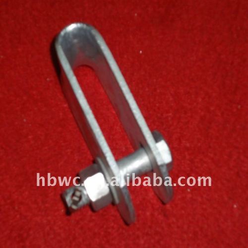 socket clevis for overhead line fitting