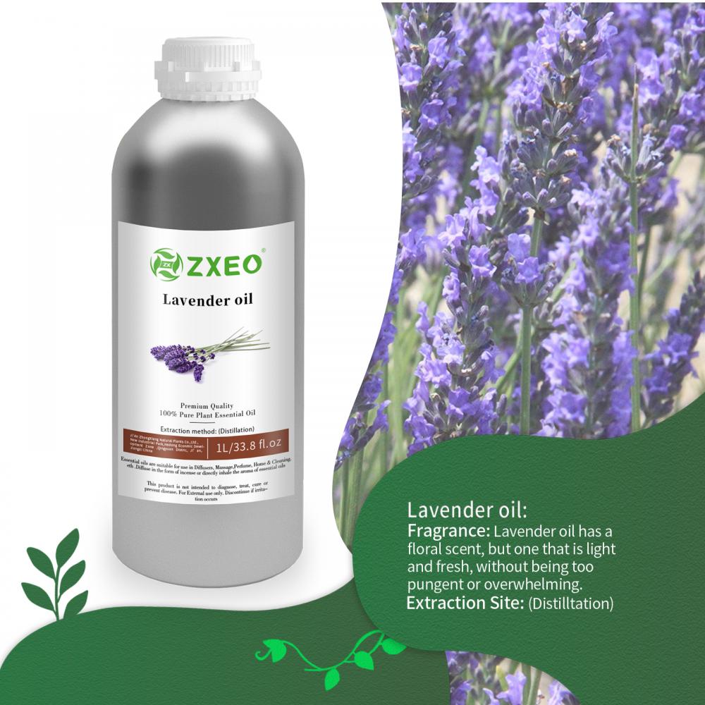 El aceite esencial de lavanda puro y natural promueve la relajación y alivia el estrés y la ansiedad