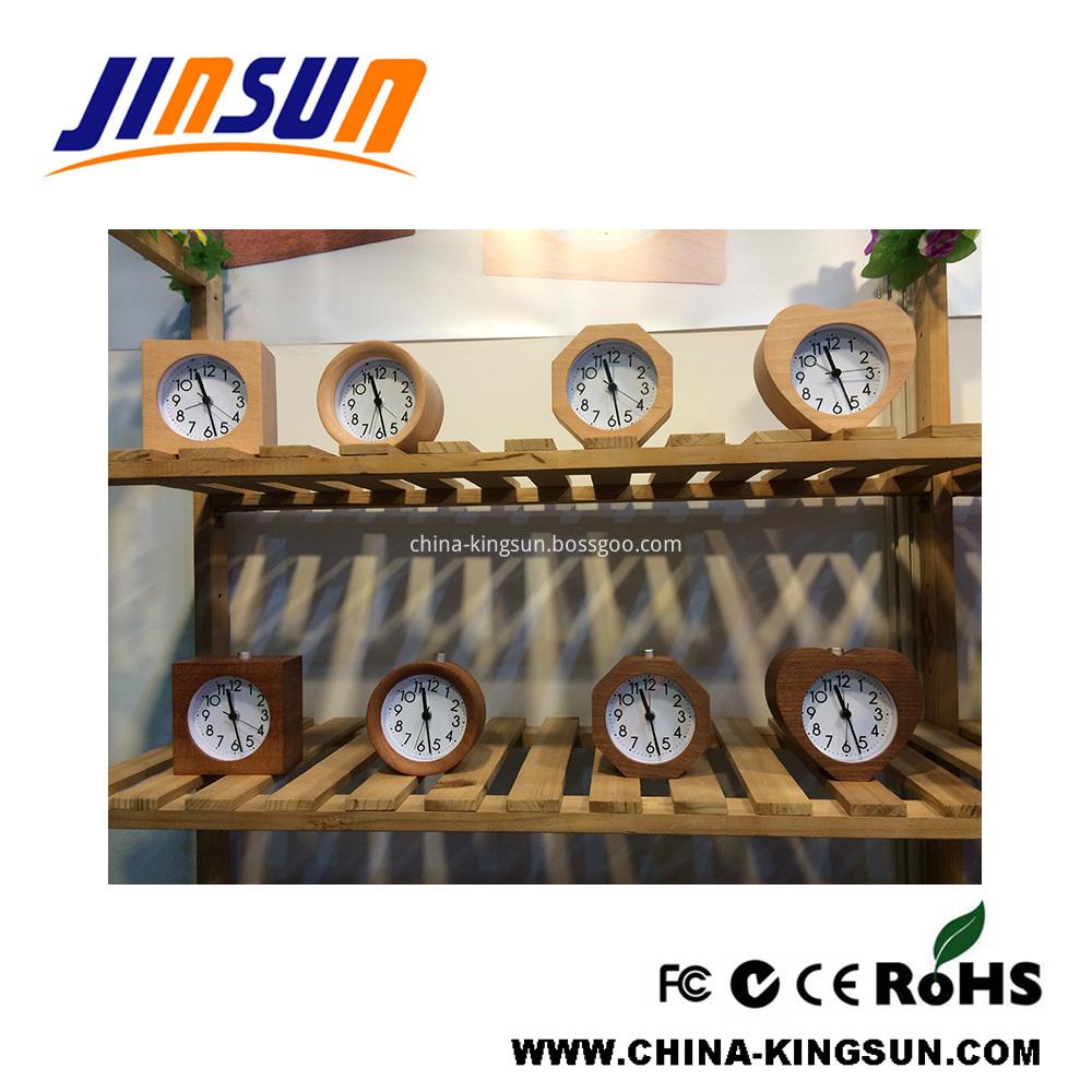 Wooden Quartz Clock