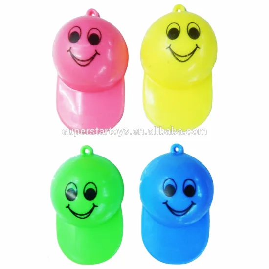 5160614-8 emoji face hat shape whistle