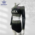 Custom Mystique Long Sleeve Cheerleader Costume