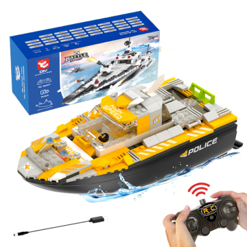 DIY V705 High Speed Boat Toy: An Educational and Rechargeable Water Playset for Kids
