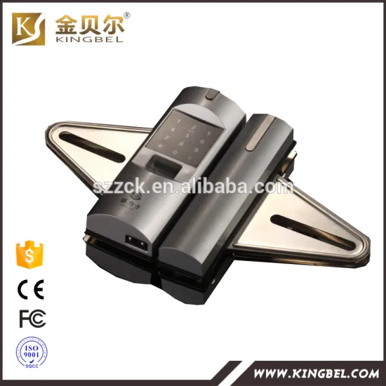 outdoor biometric security fingerprint keypad door lock