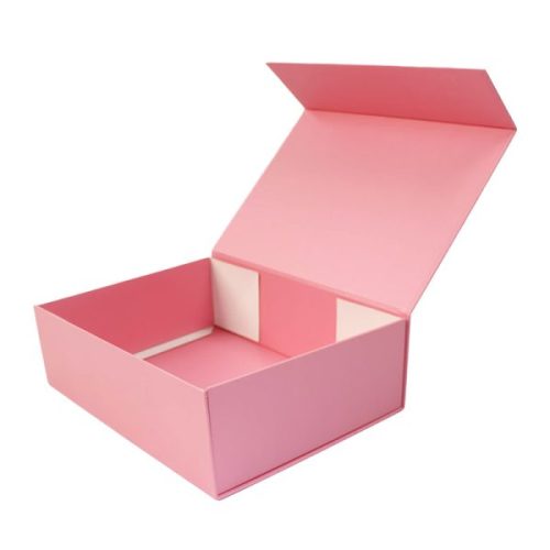 Luxury Pink Foldable Gift Boxes for Birthdays etc