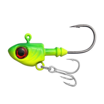 3D Fish Eyes Luminous Lead Head Hook - 3,5 g till 33 g för surfing
