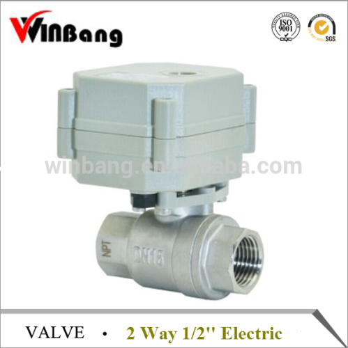 2015 Best Selling 2 Way 1/2'' Electric Valve