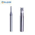 Carbide Back Chamfer End Mills 60 Grad beschichtet