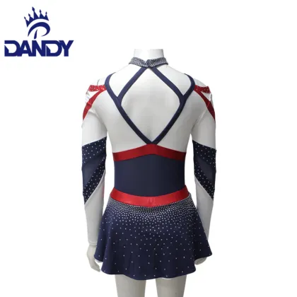 Custom cheerleading apparel sexy cheer uniform cheer apparel
