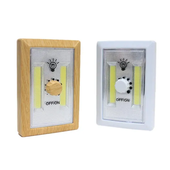 200lumen 3xAAA battery powered magnetic hallways cordless COB LED switch light