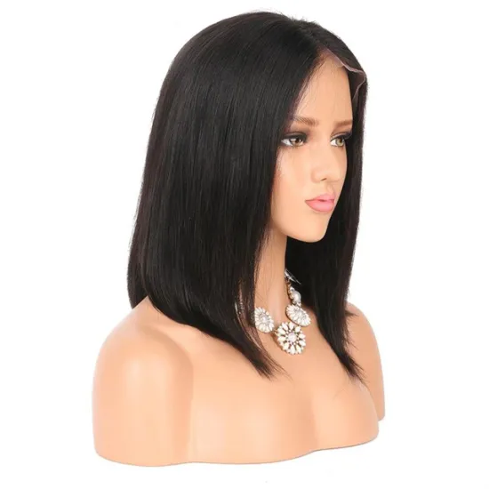 Wholesale brazilian bob wigs lace front,High quality 8-40 inch human hair wigs,natural virgin remy front lace wig human hair
