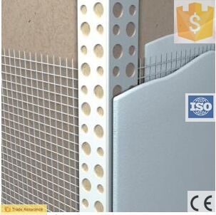 widely use, all size and color supply, Fiberglass mesh with PVC corner bead