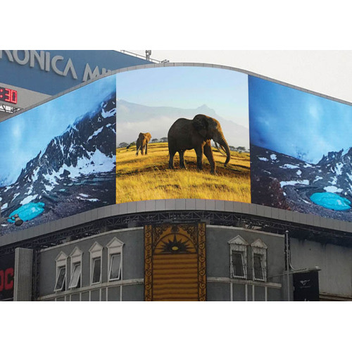 Easy Installation Outdoor Curved LED Display
