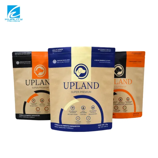 Food Grade Recycled PET Food Packaging Bags for Dog Treats and Cat Food