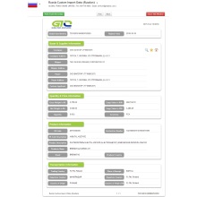 Butyl Acetate-Россия импорттук бажы маалыматтары