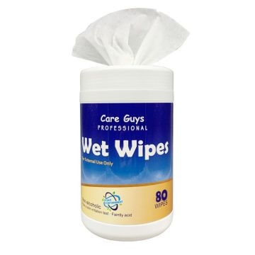 OEM alcoholic wet wipes for hand cleaning