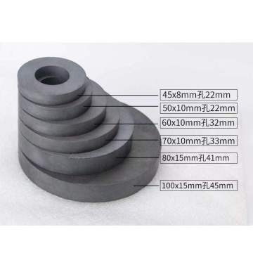 Ferrite magnet for EMI noise suppression