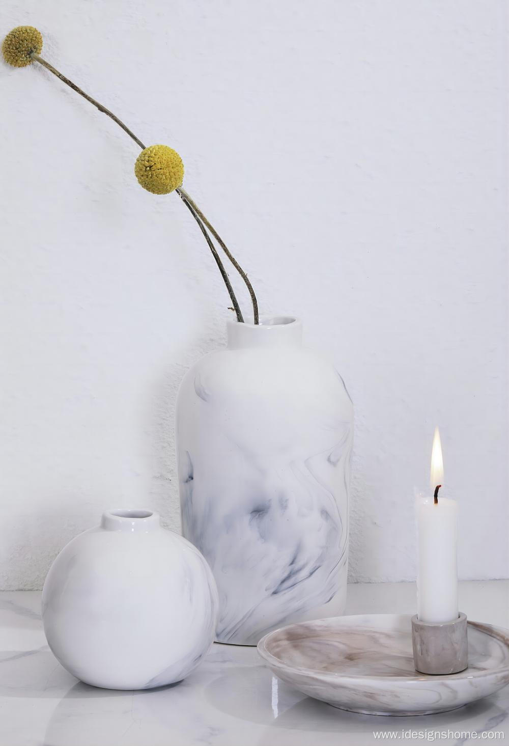 Light Texture Ceramic Vase