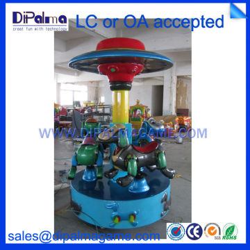 Amusement park rides carousel horse/Recreation equipment carousel horse/Entertainment kids rides/Kiddie mini carousel