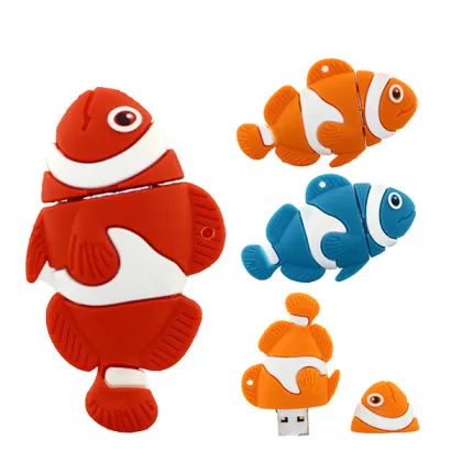 New Products Lovely Cartoon Fish USB Stick