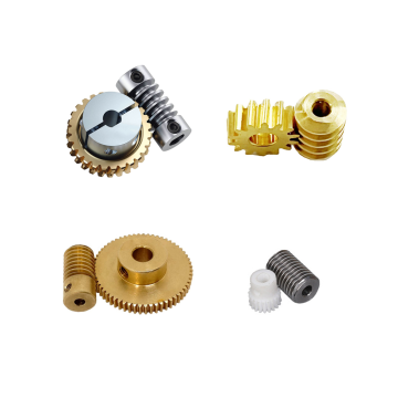 Custom Precision Wheel Gearbox Worm Motor Worm Gear Shaft