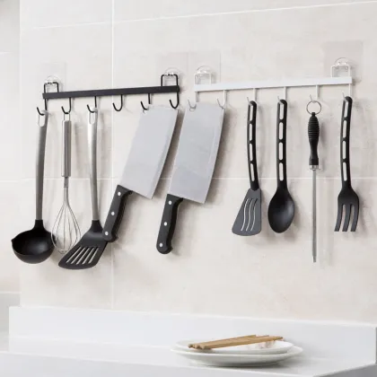 Strong Adhesive Kitchen Towel Hooks