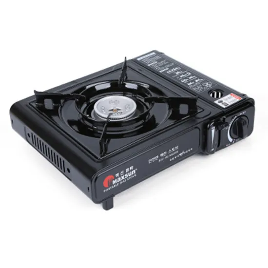 Portable Blue Flame Gas Stove with Single Burner for Camping