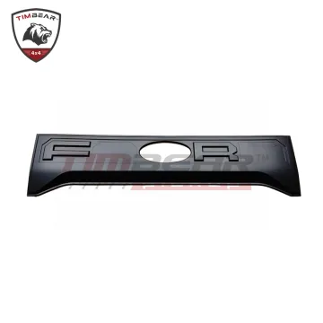 ABS Plastic Tailgate Cover Bumper Plate Guard Fit for Ranger T9 2022