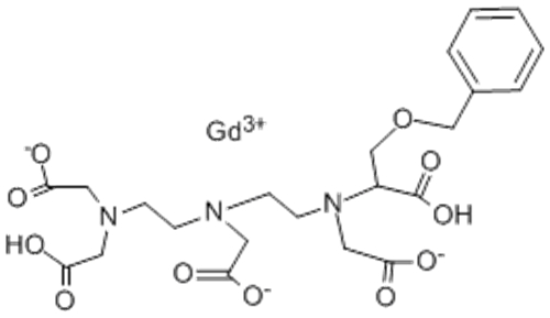 Gadolinate(2-),[4-carboxy-5,8,11-tris(carboxymethyl)-1-phenyl-2-oxa-5,8,11-triazatridecan-13-oato(5-)-N5,N8,N11,O4,O5,O8,O11,O13]-,dihydrogen (9CI) CAS 113662-23-0