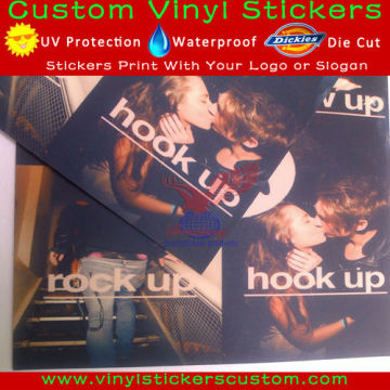 Removable Full Colors UV Vinyl Sticker