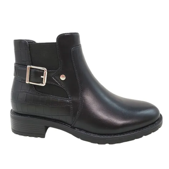 Economical Custom Design Short Flat Chelsea Boots for Women