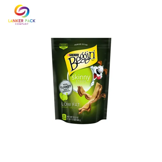 Laminating Barrier Stand Up Pouch With Zipper