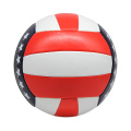 PU -machine gestikte volleybalbal met logo