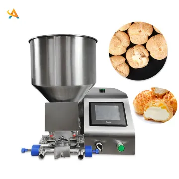 Automatic Cupcake Cream Filling and Cake Depositing Machine for Sale