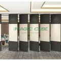 acoustic wall panel folding acoustic wall partition