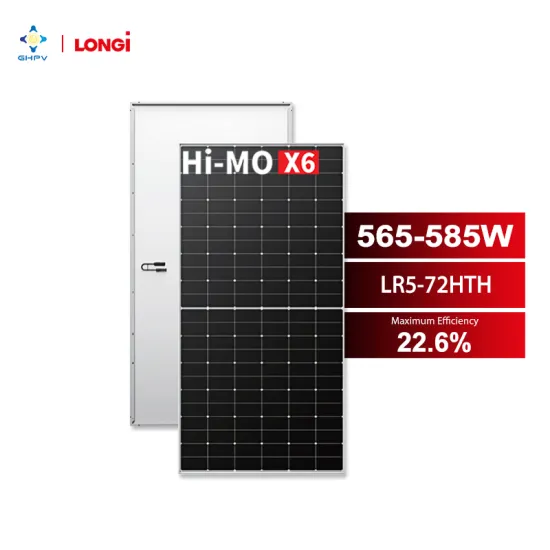 Longi Hi-Mo X6 LR5-72Hth Solar Panels: High Efficiency Monocrystalline Modules in Various Power Ratings