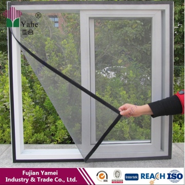 Rubber Strips/Elegant/Brief Magnetic Window Screens for Various Windows