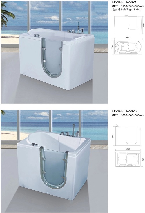 Walk In Freestanding Bathtub